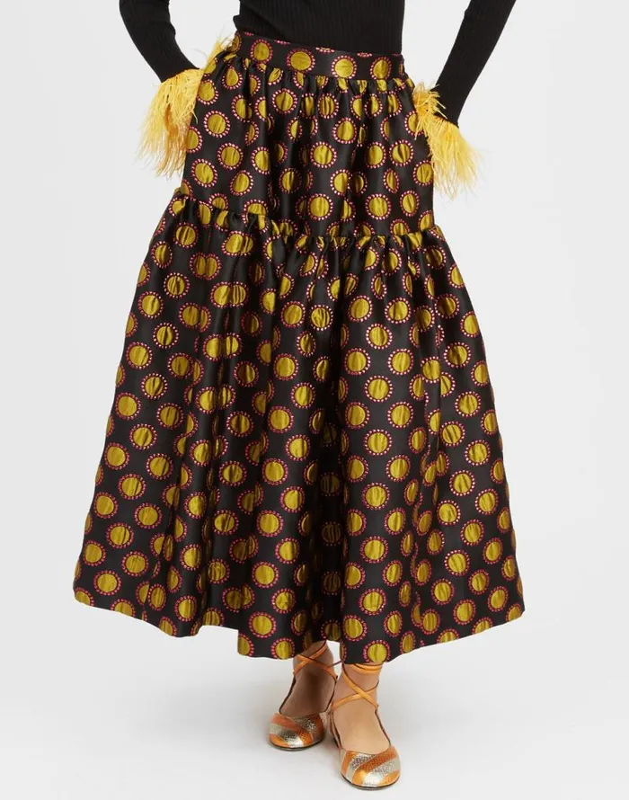 Oscar Skirt Winter Sun Black Women La Double J Skirts Oscar Skirt Winter Sun Black Women La Double J Skirts
