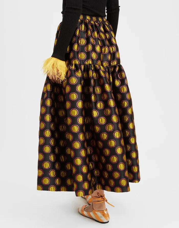 Oscar Skirt Winter Sun Black Women La Double J Skirts Oscar Skirt Winter Sun Black Women La Double J Skirts
