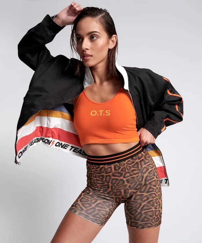 OTS VELOCITY REVERSIBLE WINDBREAKER JACKET Women One Teaspoon Jackets OTS VELOCITY REVERSIBLE WINDBREAKER JACKET Women One Teaspoon Jackets