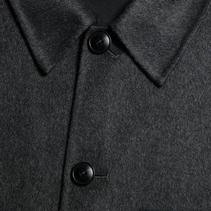 Outerwear Men GFORE DOUBLE FACED CASHMERE JACKET Charcoal Melange Outerwear Men GFORE DOUBLE FACED CASHMERE JACKET Charcoal Melange