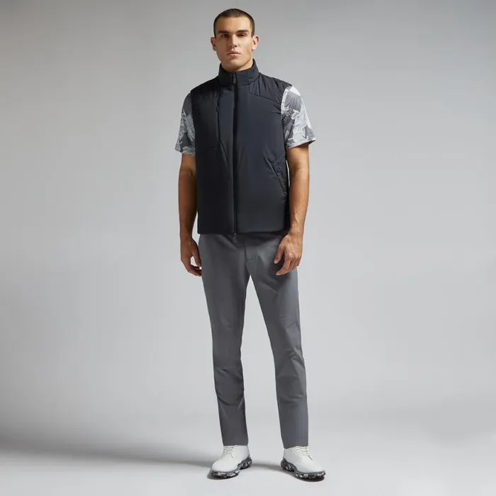Outerwear Men GFORE HYBRID SWEATER PUFFER VEST Onyx Outerwear Men GFORE HYBRID SWEATER PUFFER VEST Onyx