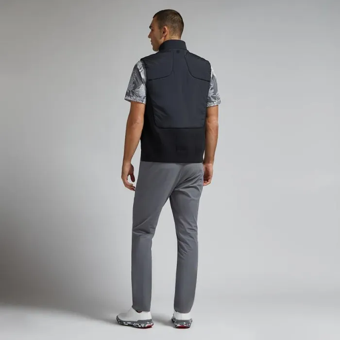 Outerwear Men GFORE HYBRID SWEATER PUFFER VEST Onyx Outerwear Men GFORE HYBRID SWEATER PUFFER VEST Onyx