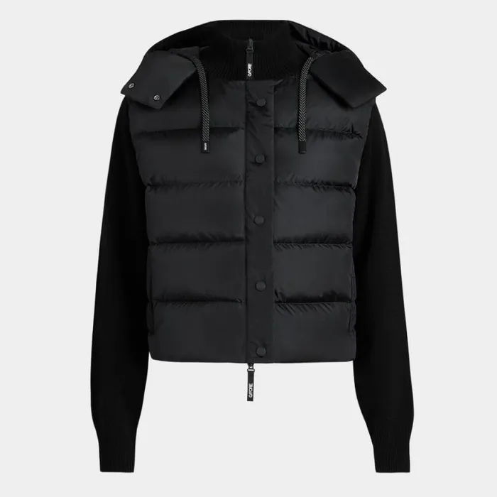 Outerwear Women GFORE DOWN FILLED HYBRID QUILTED OPS JACKET Onyx