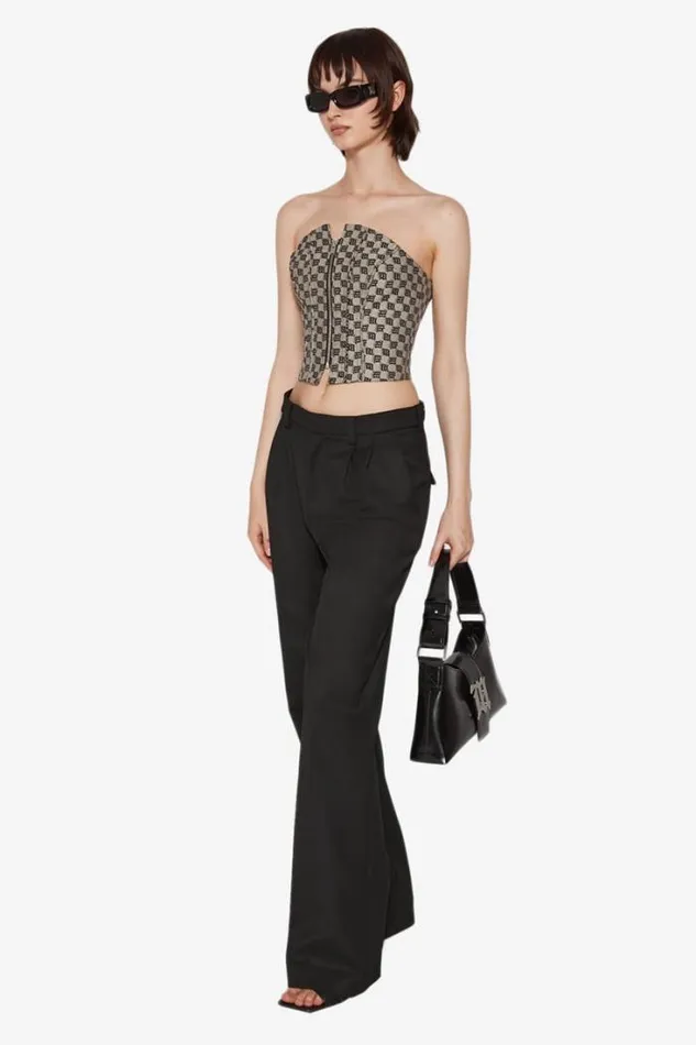 Oversized Tailored Trousers Black Women MISBHV Trousers