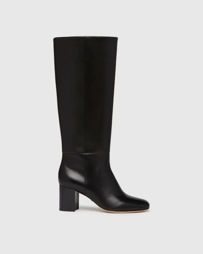 PAIGE Boots Women Katy Tall Boot 8211 Black Leather