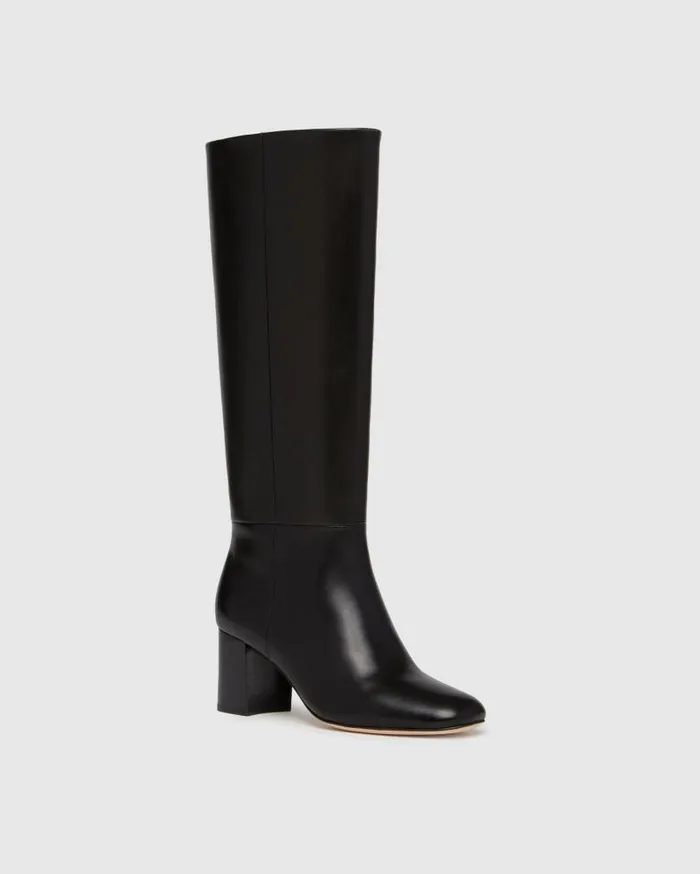 PAIGE Boots Women Katy Tall Boot 8211 Black Leather PAIGE Boots Women Katy Tall Boot 8211 Black Leather