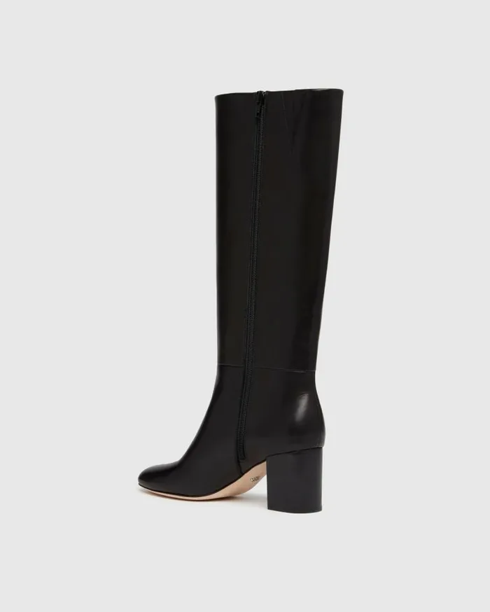 PAIGE Boots Women Katy Tall Boot 8211 Black Leather PAIGE Boots Women Katy Tall Boot 8211 Black Leather