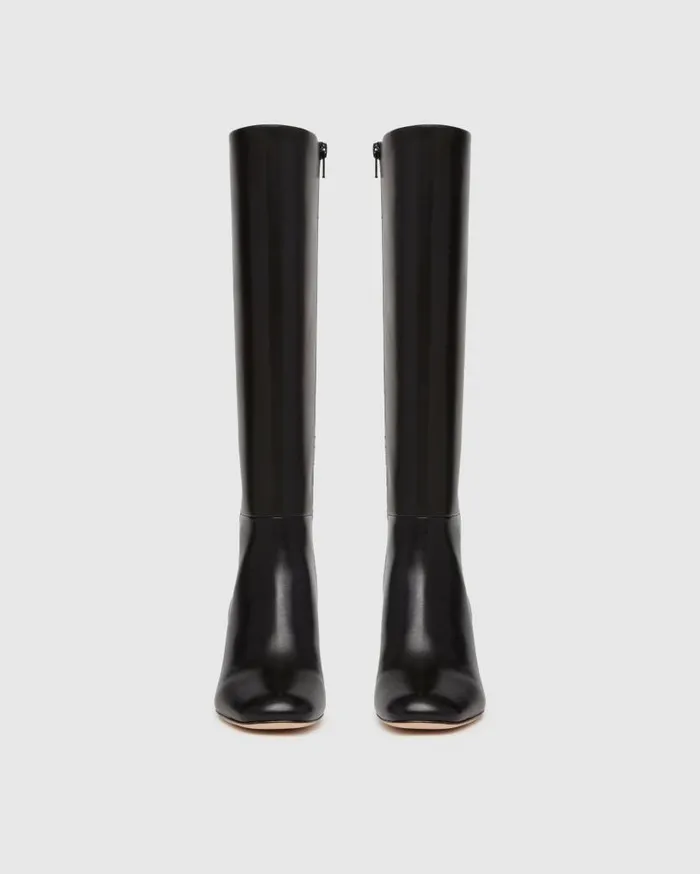 PAIGE Boots Women Katy Tall Boot 8211 Black Leather PAIGE Boots Women Katy Tall Boot 8211 Black Leather