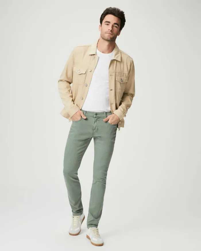 PAIGE Denim Men Federal Slim Straight Jean 8211 Vintage Foggy Forest