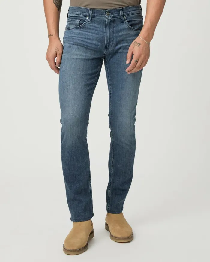 PAIGE Denim Men Transcend Federal Slim Straight Jean 8211 Silich