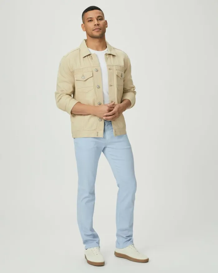 PAIGE Denim Men Transcend Federal Slim Straight Jean 8211 Tropical Sea