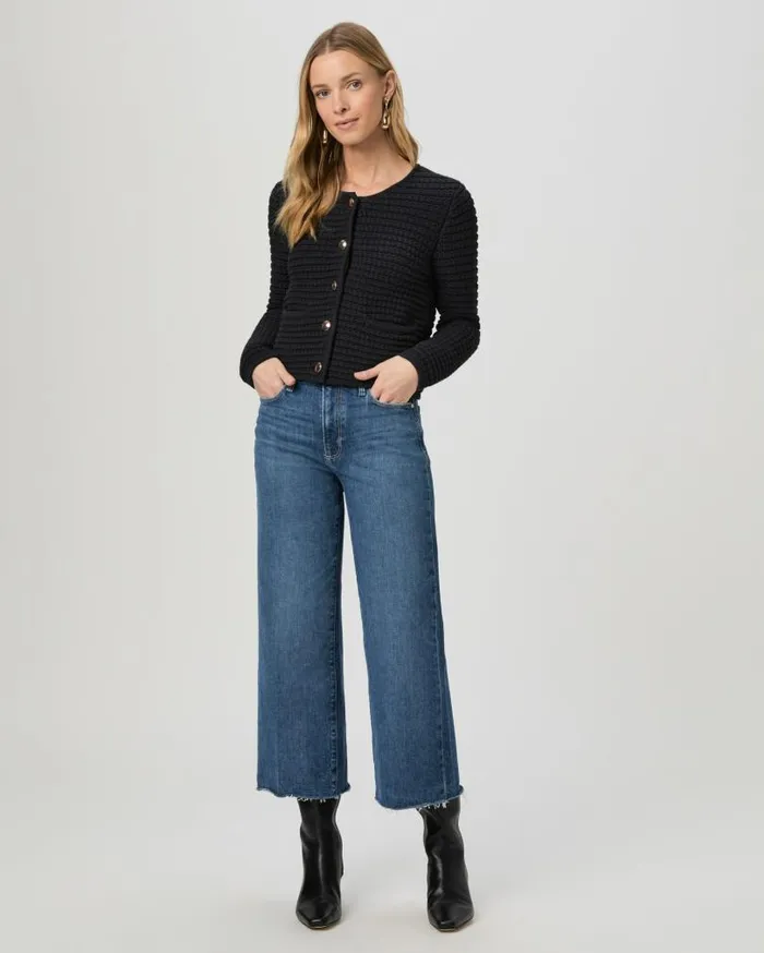 PAIGE Denim Women Anessa Wide Leg Jean 8211 Boogie