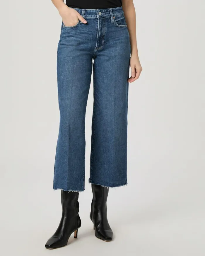 PAIGE Denim Women Anessa Wide Leg Jean 8211 Boogie PAIGE Denim Women Anessa Wide Leg Jean 8211 Boogie
