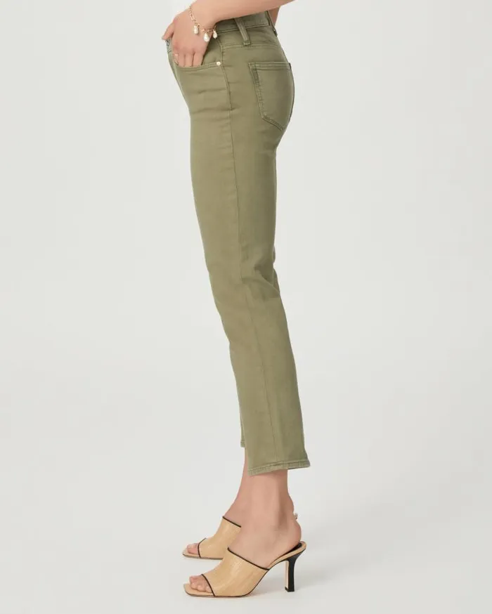 PAIGE Denim Women Cindy Crop Straight Jean 8211 Vintage Mossy Green PAIGE Denim Women Cindy Crop Straight Jean 8211 Vintage Mossy Green