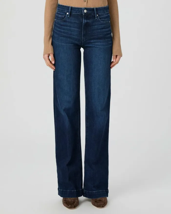 PAIGE Denim Women Leenah Wide Leg Jean 8211 Praline PAIGE Denim Women Leenah Wide Leg Jean 8211 Praline