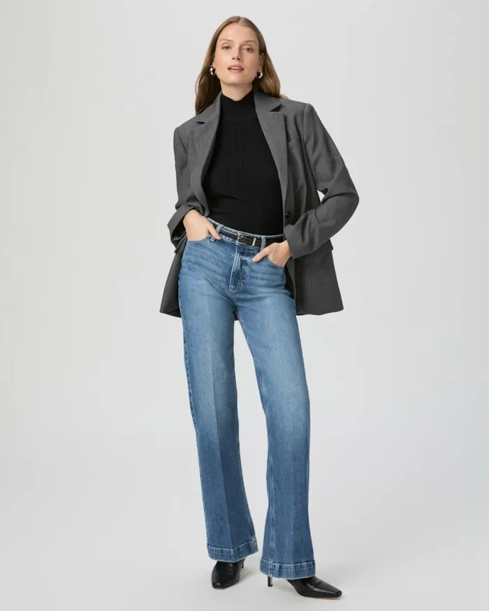 PAIGE Denim Women Leenah Wide Leg Jean 8211 Wings