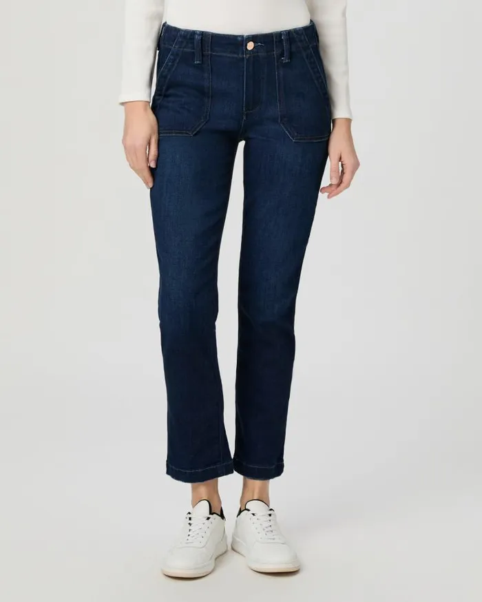 PAIGE Denim Women Mayslie Straight Ankle Jean 8211 Dalida PAIGE Denim Women Mayslie Straight Ankle Jean 8211 Dalida