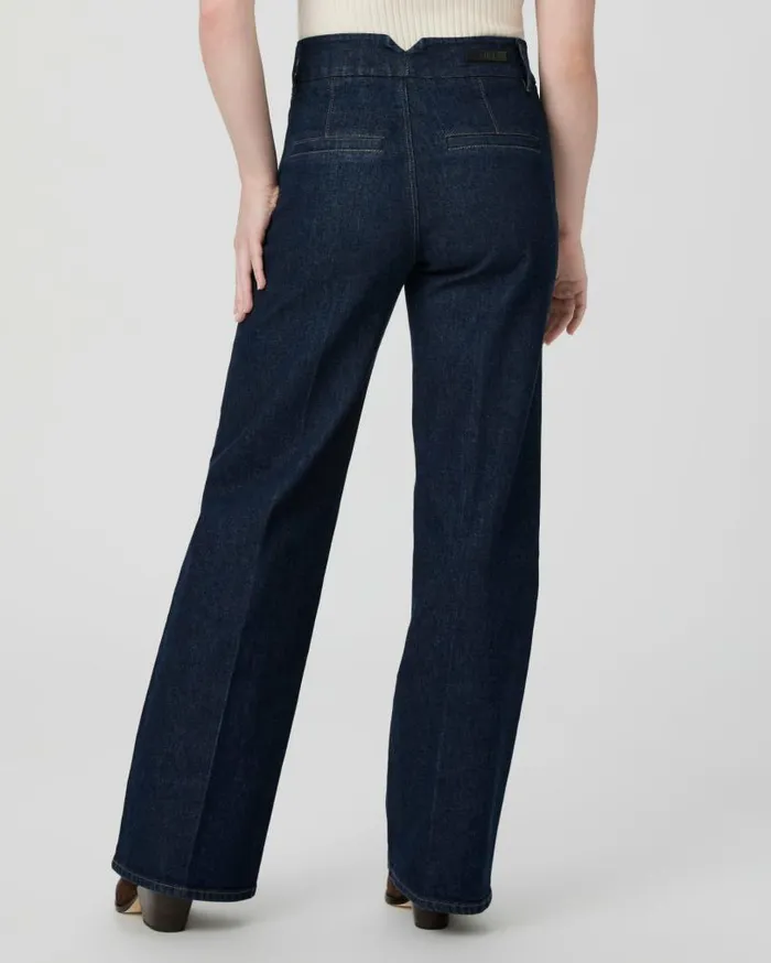 PAIGE Denim Women Sasha Petite 30 Inch Wide Leg Jean 8211 Edinburgh