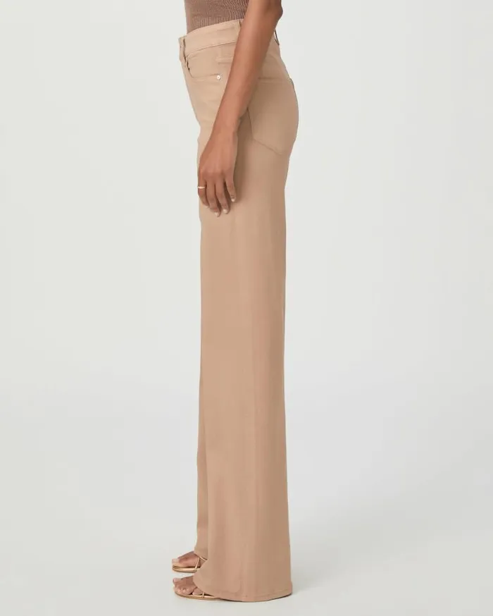 PAIGE Denim Women Sasha Wide Leg Jean 8211 French Latte Luxe Coating PAIGE Denim Women Sasha Wide Leg Jean 8211 French Latte Luxe Coating