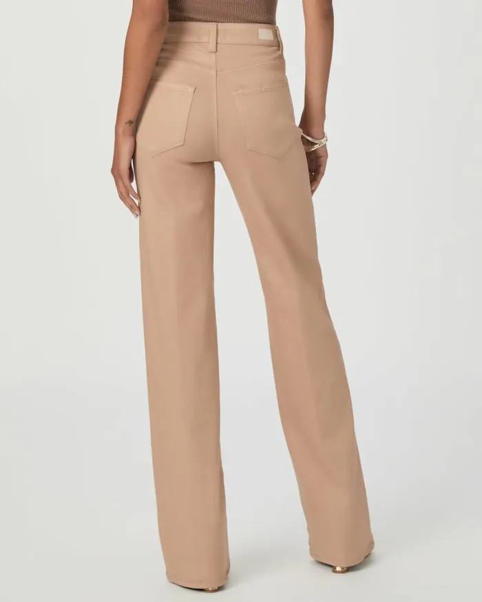 PAIGE Denim Women Sasha Wide Leg Jean 8211 French Latte Luxe Coating PAIGE Denim Women Sasha Wide Leg Jean 8211 French Latte Luxe Coating
