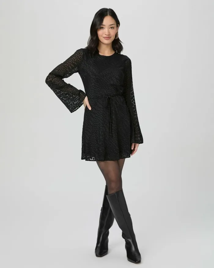 PAIGE Dresses Women Carmelyn Dress 8211 Black PAIGE Dresses Women Carmelyn Dress 8211 Black