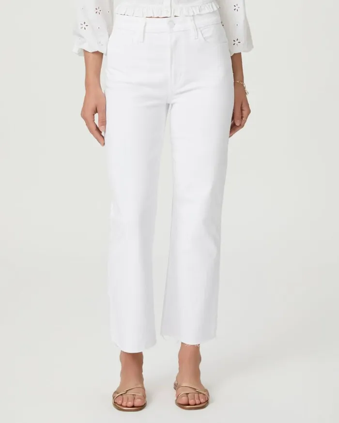 PAIGE Flare Women Courtney Flare Jean 8211 Crisp White PAIGE Flare Women Courtney Flare Jean 8211 Crisp White