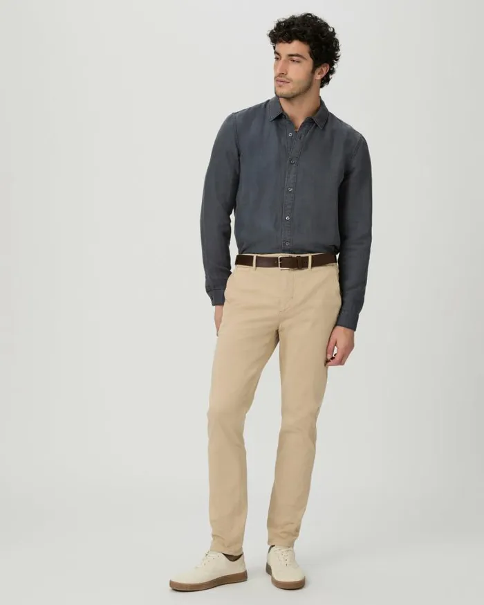 PAIGE Pants and Joggers Men Danford Chino 8211 Khaki