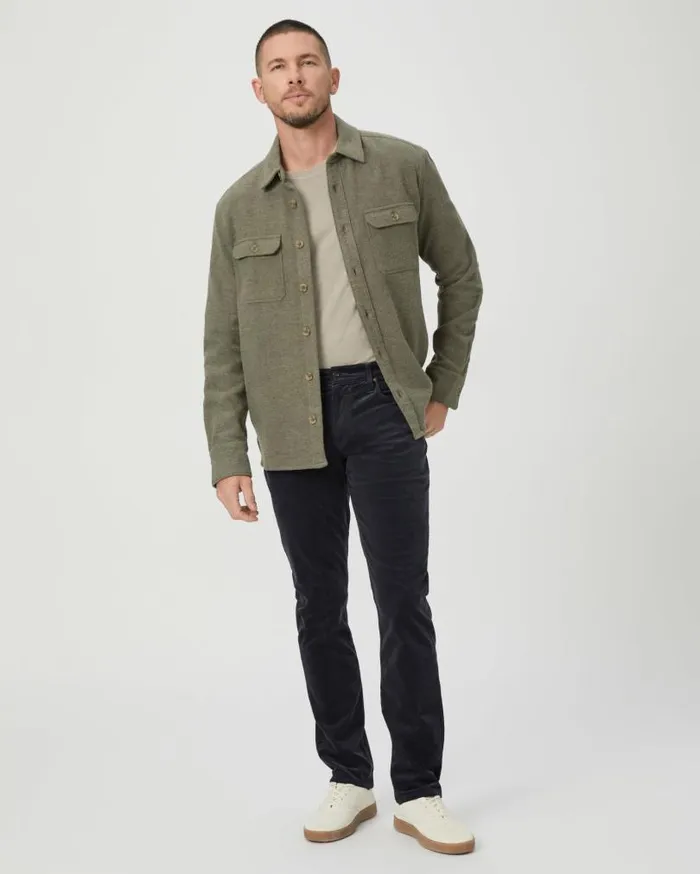 PAIGE Pants and Joggers Men Lennox Slim Pant 8211 Deep Anchor Corduroy