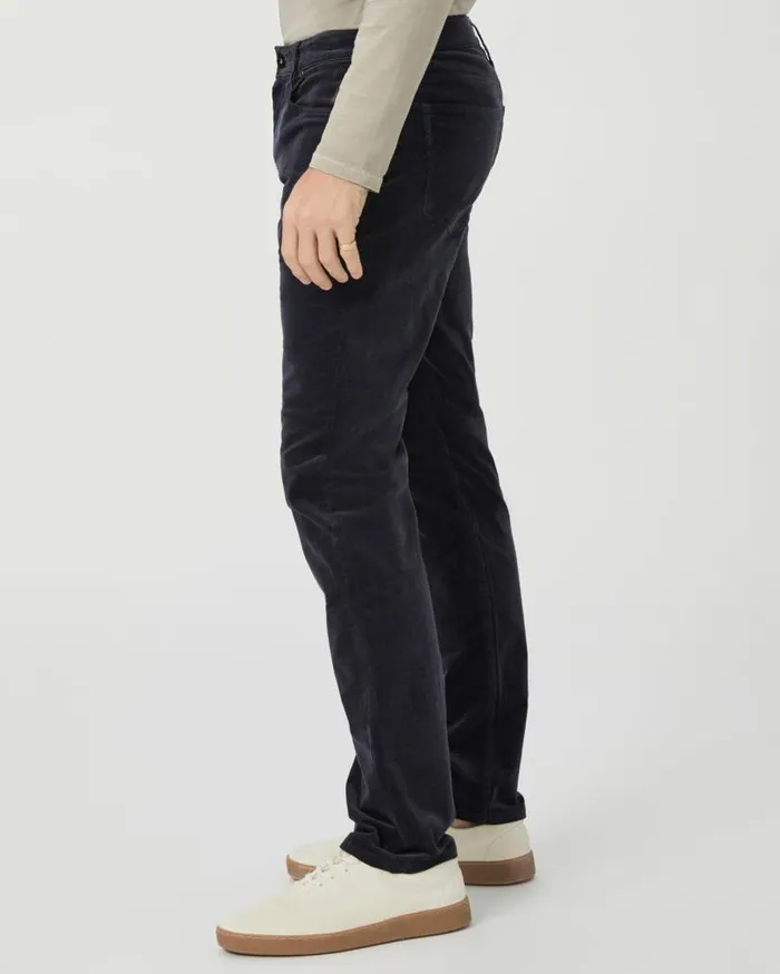 PAIGE Pants and Joggers Men Lennox Slim Pant 8211 Deep Anchor Corduroy PAIGE Pants and Joggers Men Lennox Slim Pant 8211 Deep Anchor Corduroy