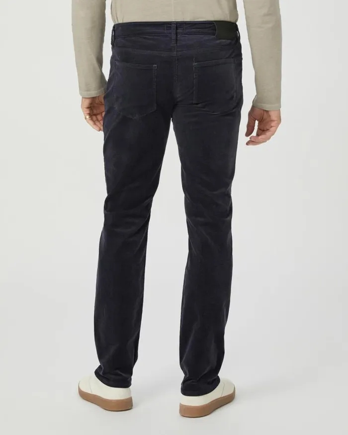 PAIGE Pants and Joggers Men Lennox Slim Pant 8211 Deep Anchor Corduroy PAIGE Pants and Joggers Men Lennox Slim Pant 8211 Deep Anchor Corduroy