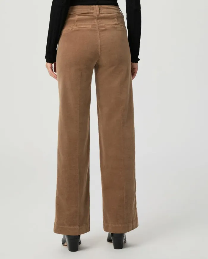 PAIGE Pants Women Sasha 32 Inch Wide Leg Pant 8211 Burnt Sugar Corduory PAIGE Pants Women Sasha 32 Inch Wide Leg Pant 8211 Burnt Sugar Corduory