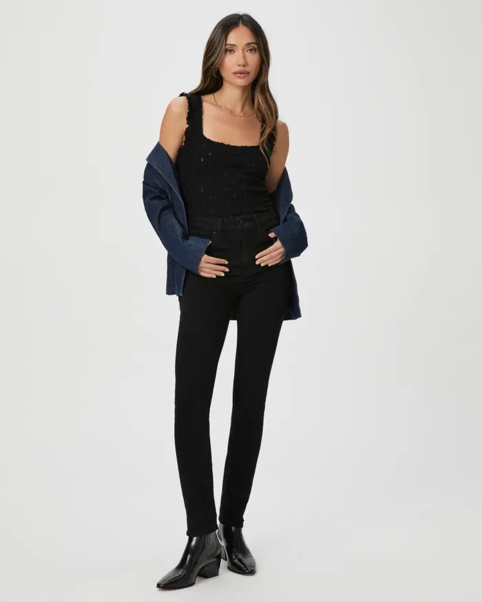 PAIGE Skinny Women Gemma Skinny Jean 8211 Black Shadow
