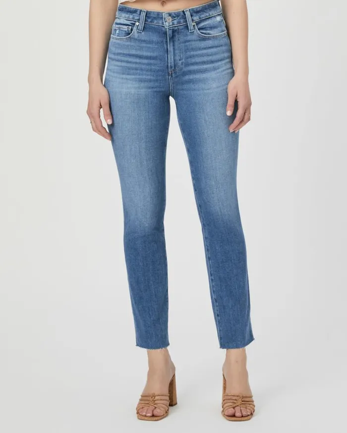 PAIGE Straight Women Cindy Straight Jean 8211 Flamenco Distressed PAIGE Straight Women Cindy Straight Jean 8211 Flamenco Distressed