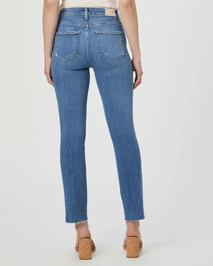 PAIGE Straight Women Cindy Straight Jean 8211 Flamenco Distressed PAIGE Straight Women Cindy Straight Jean 8211 Flamenco Distressed