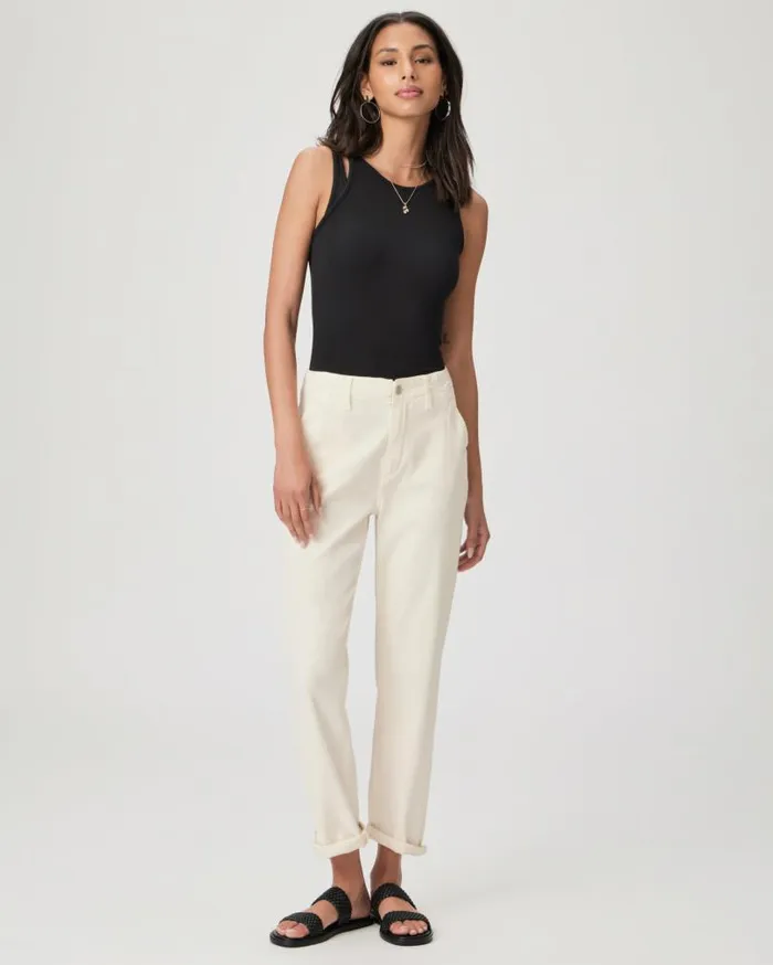 PAIGE Straight Women Drew Straight Pant 8211 Quartz Sand