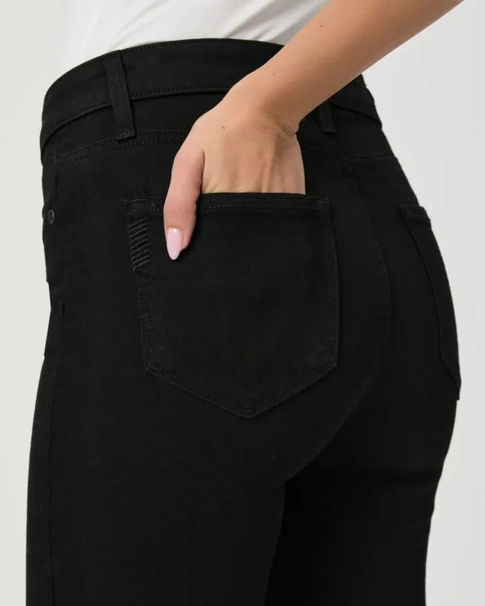 PAIGE Straight Women Hoxton 32 Inch Straight Jean 8211 Black Shadow PAIGE Straight Women Hoxton 32 Inch Straight Jean 8211 Black Shadow