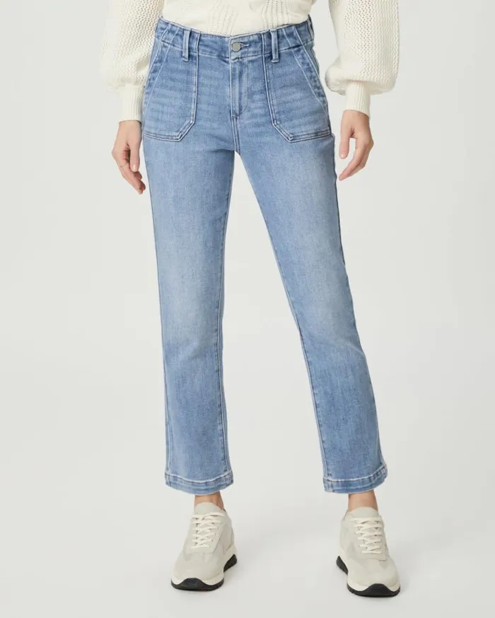 PAIGE Straight Women Mayslie Straight Ankle Pant 8211 Mel PAIGE Straight Women Mayslie Straight Ankle Pant 8211 Mel