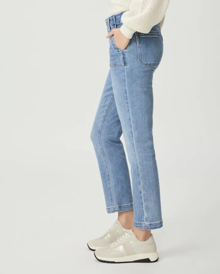 PAIGE Straight Women Mayslie Straight Ankle Pant 8211 Mel PAIGE Straight Women Mayslie Straight Ankle Pant 8211 Mel