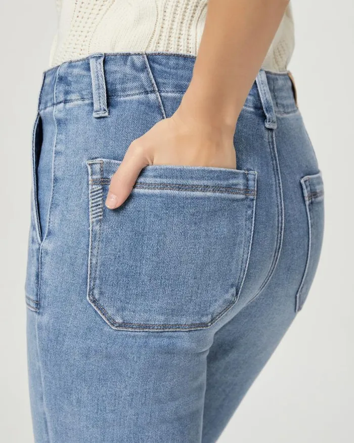 PAIGE Straight Women Mayslie Straight Ankle Pant 8211 Mel PAIGE Straight Women Mayslie Straight Ankle Pant 8211 Mel