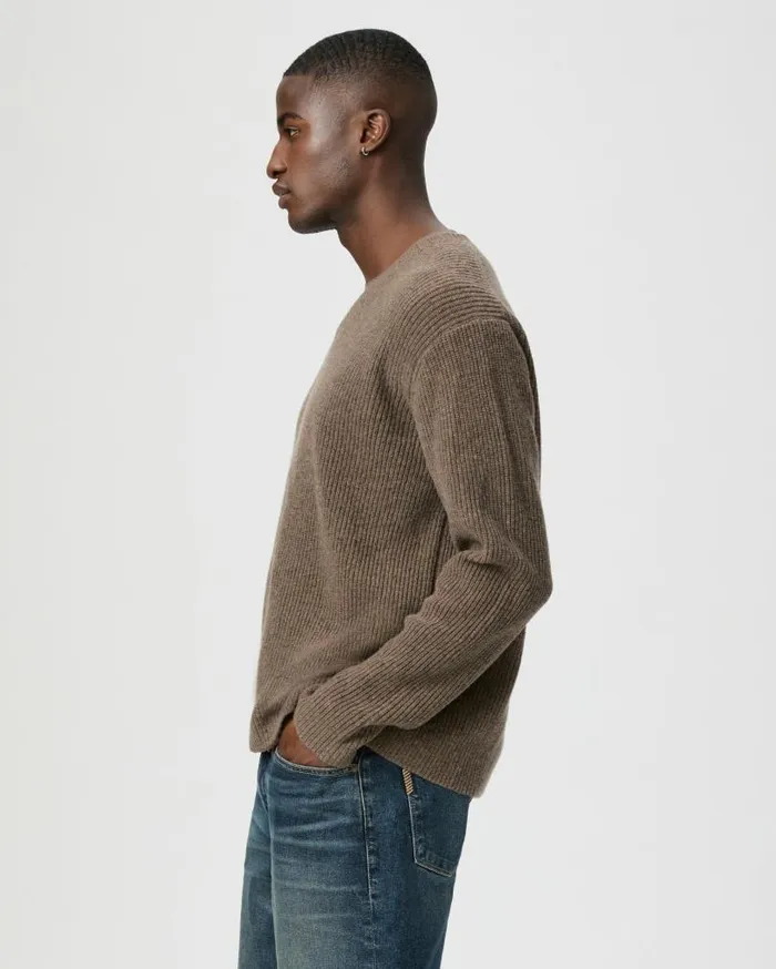 PAIGE Sweaters and Sweatshirts Men Roth Sweater 8211 Dark Dusty Trail PAIGE Sweaters and Sweatshirts Men Roth Sweater 8211 Dark Dusty Trail