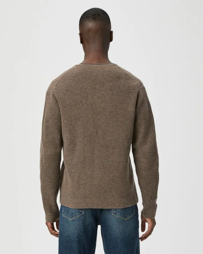 PAIGE Sweaters and Sweatshirts Men Roth Sweater 8211 Dark Dusty Trail PAIGE Sweaters and Sweatshirts Men Roth Sweater 8211 Dark Dusty Trail