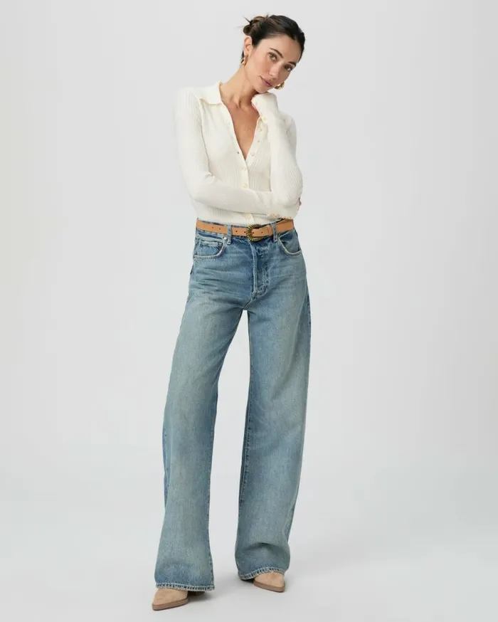 PAIGE Sweaters and Sweatshirts Women Jayde Top 8211 Ivory PAIGE Sweaters and Sweatshirts Women Jayde Top 8211 Ivory