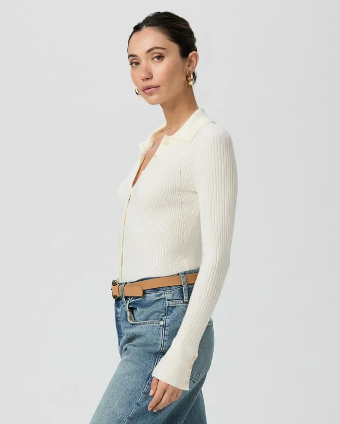 PAIGE Sweaters and Sweatshirts Women Jayde Top 8211 Ivory PAIGE Sweaters and Sweatshirts Women Jayde Top 8211 Ivory