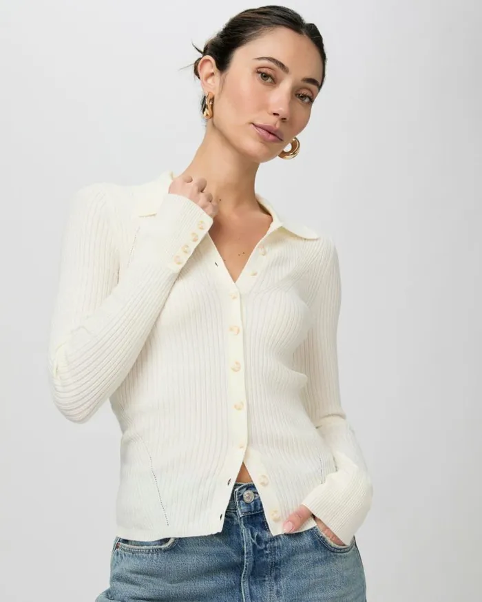 PAIGE Sweaters and Sweatshirts Women Jayde Top 8211 Ivory PAIGE Sweaters and Sweatshirts Women Jayde Top 8211 Ivory