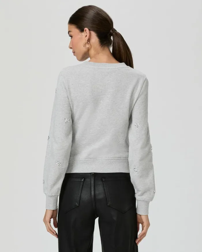 PAIGE Sweaters and Sweatshirts Women Ordenna Sweatshirt 8211 Heather Grey PAIGE Sweaters and Sweatshirts Women Ordenna Sweatshirt 8211 Heather Grey