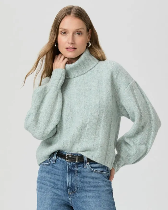 PAIGE Sweaters and Sweatshirts Women Roselia Sweater 8211 Ocean Marl