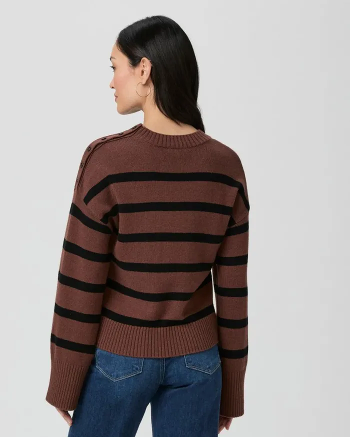 PAIGE Sweaters and Sweatshirts Women Zofia Sweater 8211 French Press Multi Wool