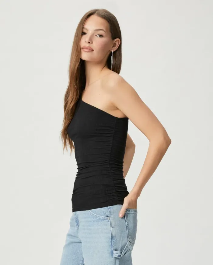 PAIGE Tees and Tanks Women Lucrecia Top 8211 Black PAIGE Tees and Tanks Women Lucrecia Top 8211 Black