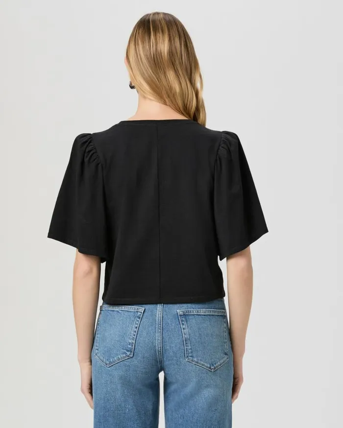 PAIGE Tees and Tanks Women Sigrid Tee 8211 Black PAIGE Tees and Tanks Women Sigrid Tee 8211 Black