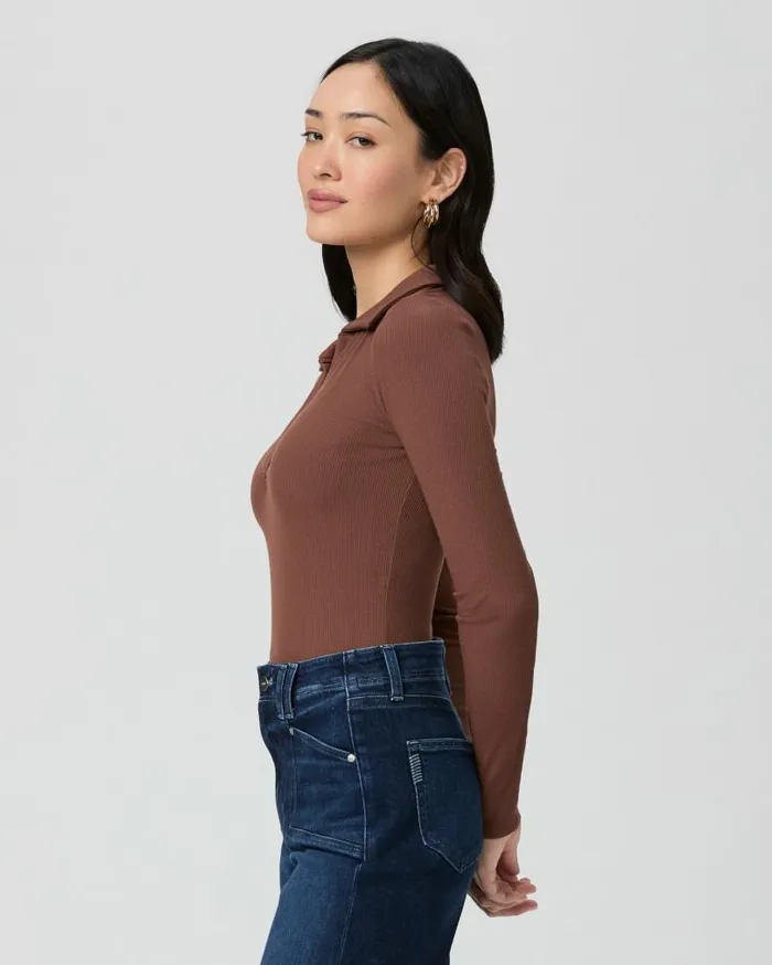 PAIGE Tops and Blouses Women Silene Top 8211 French Press PAIGE Tops and Blouses Women Silene Top 8211 French Press